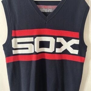 SOX Sleeveless Sweater Vest Chicago White Sox MLB XL